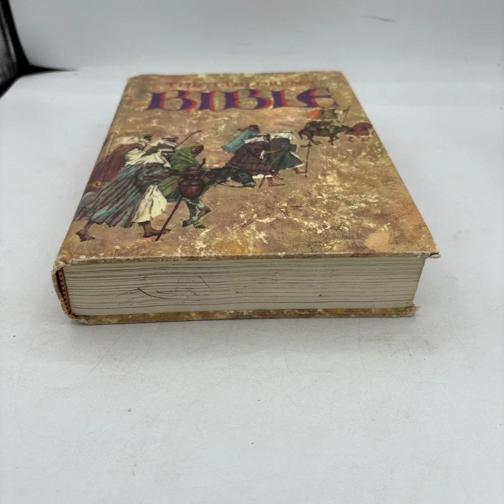 Vintage The Children's Bible Golden Press Illustrated Stories Hardcover 1965‎